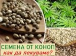 лечение, рецепти със семена от коноп, конопено семе